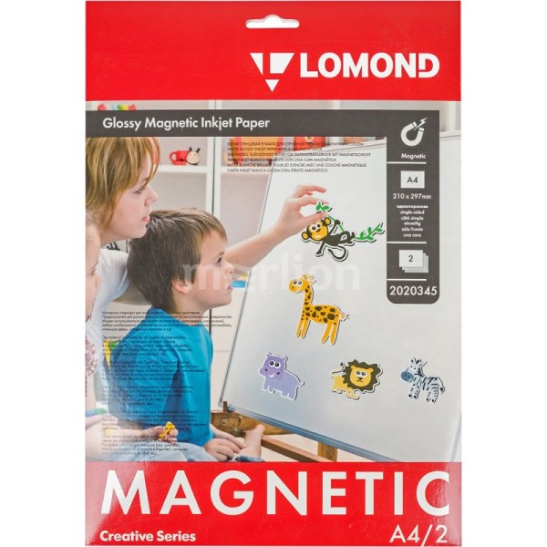 Бумага для струйной печати с магнитным слоем Lomond Magnetic Glossy